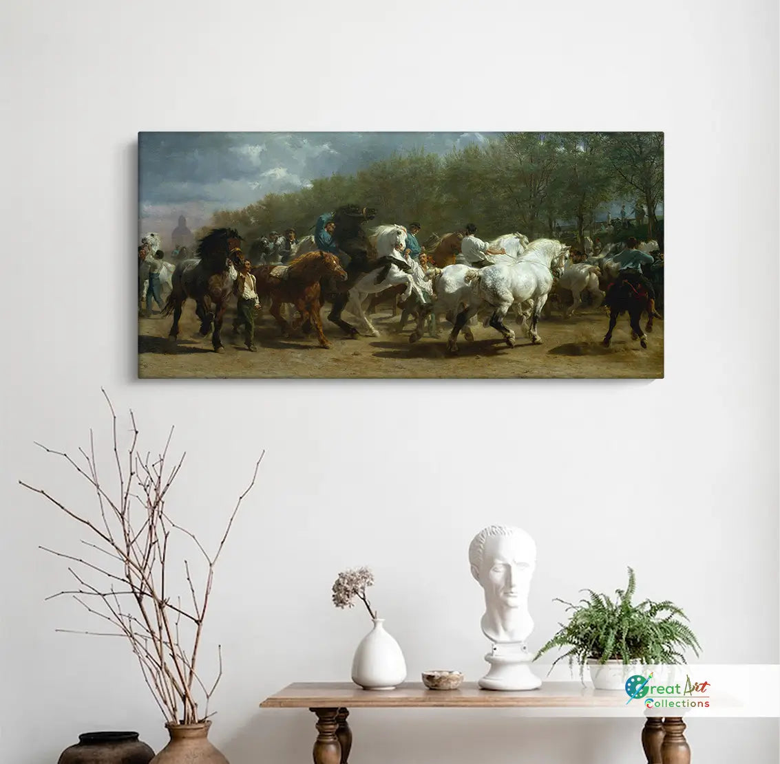 The Horse Fair painting By Rosa Bonheur