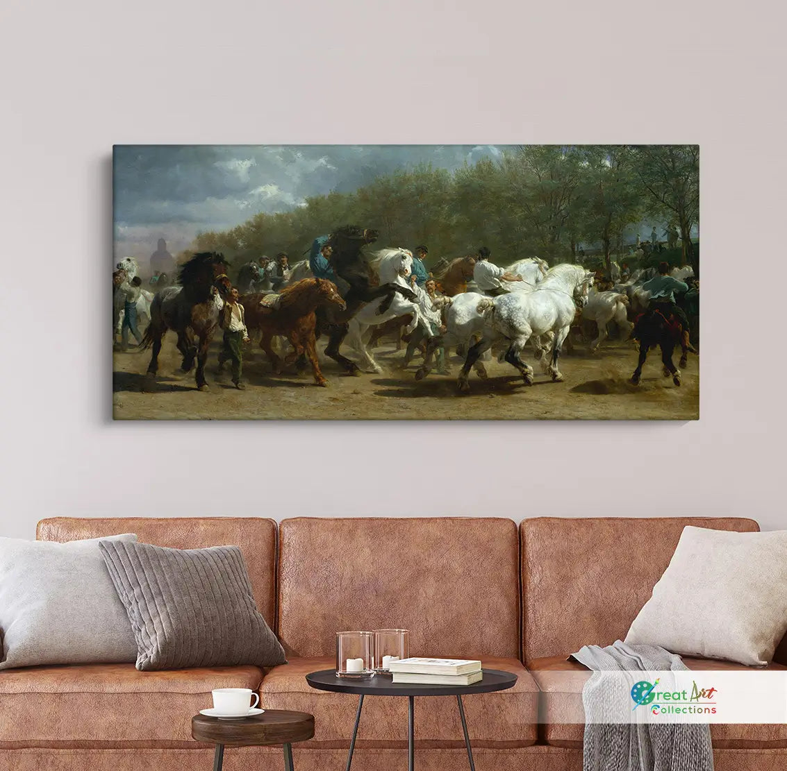 The Horse Fair painting By Rosa Bonheur