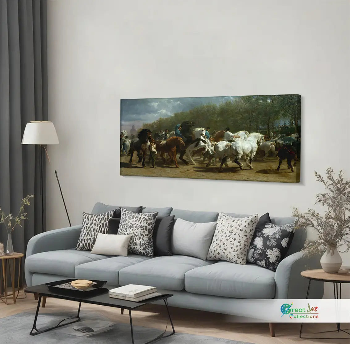 The Horse Fair painting By Rosa Bonheur
