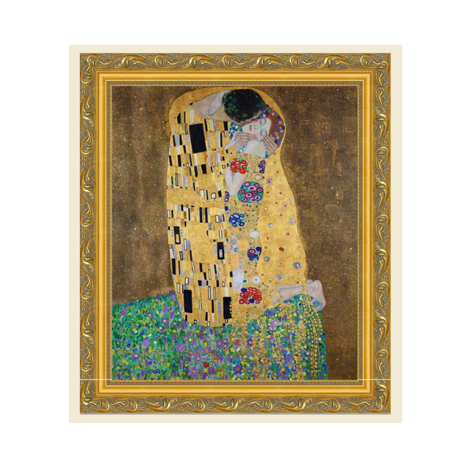 The Kiss Gustav Klimt Famous Art