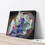 The Maiden Gustav Klimt artwork