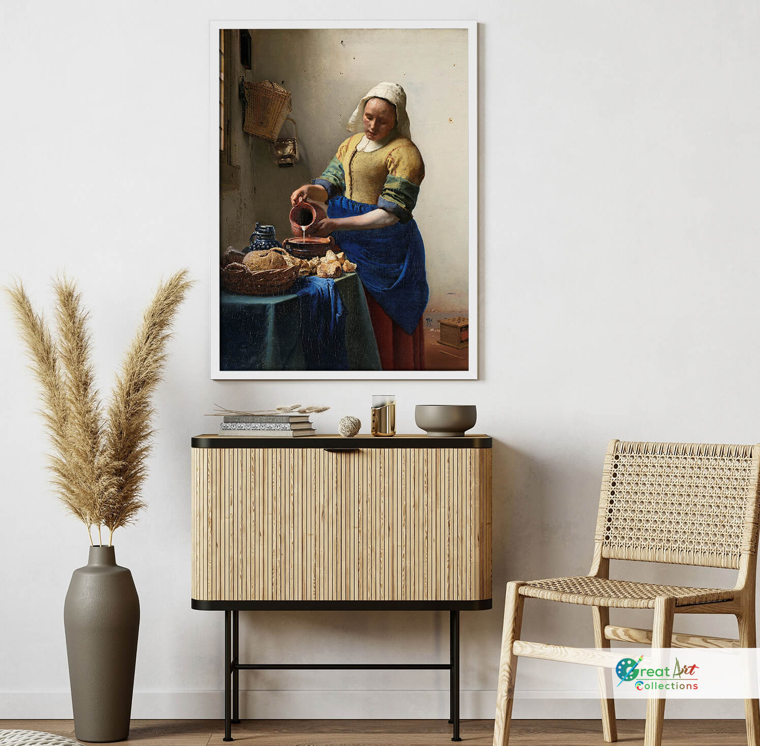 Johannes Vermeer famous painting