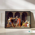 Oath of the Horatii painting by Jacques-Louis David