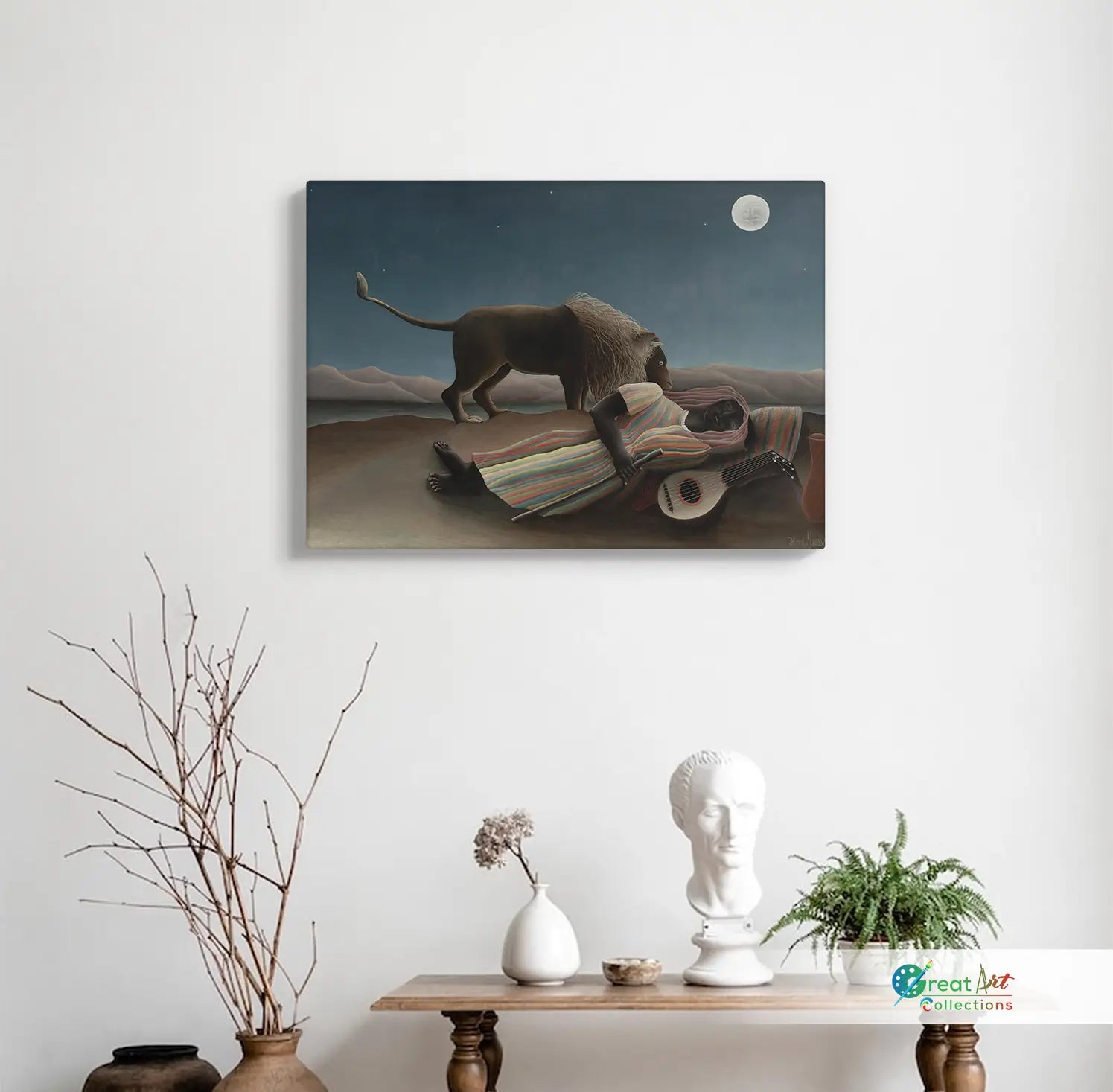 sleeping gypsy henri rousseau art