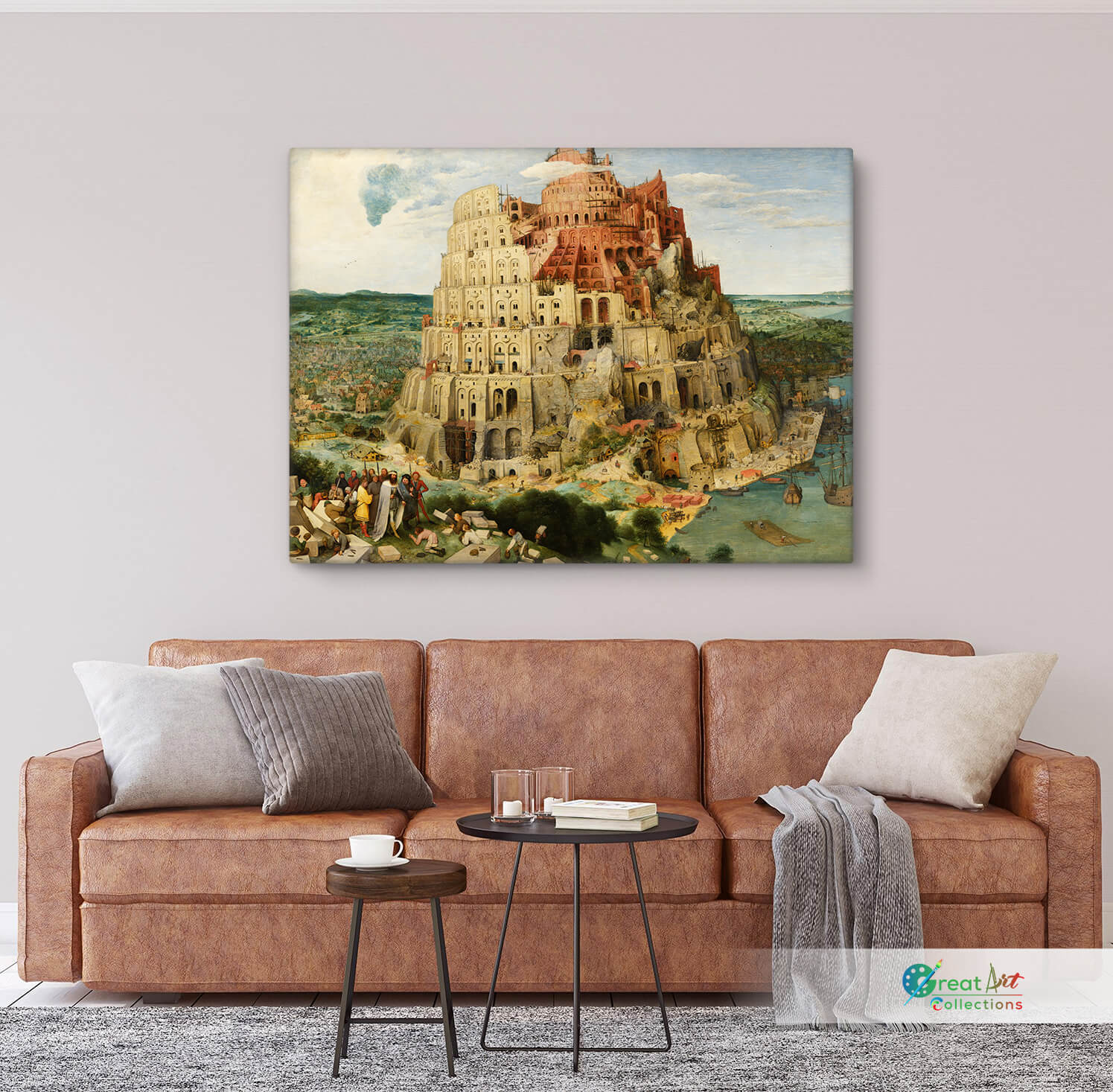 The tower of babel print
