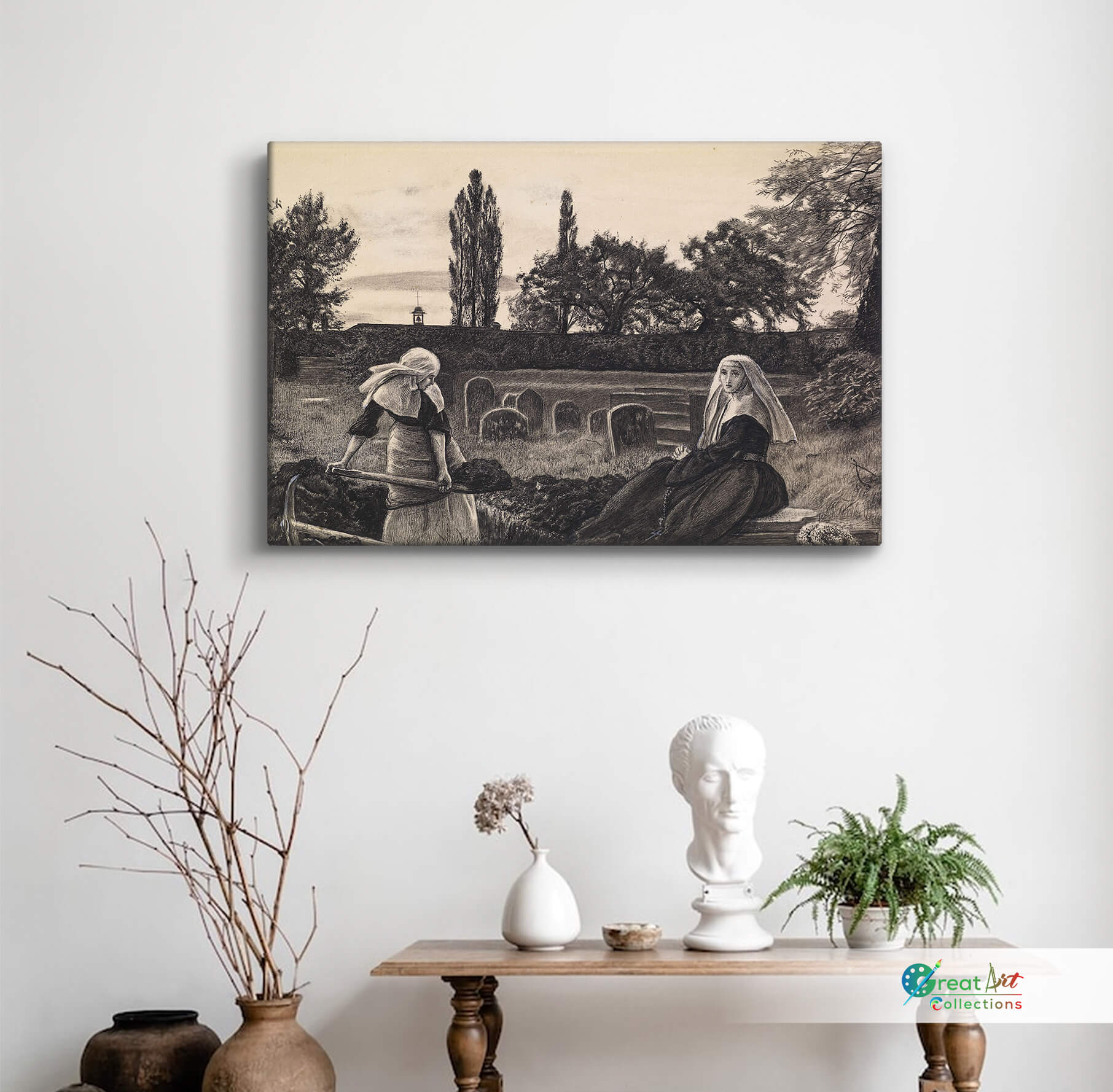 the Vale of Rest painting