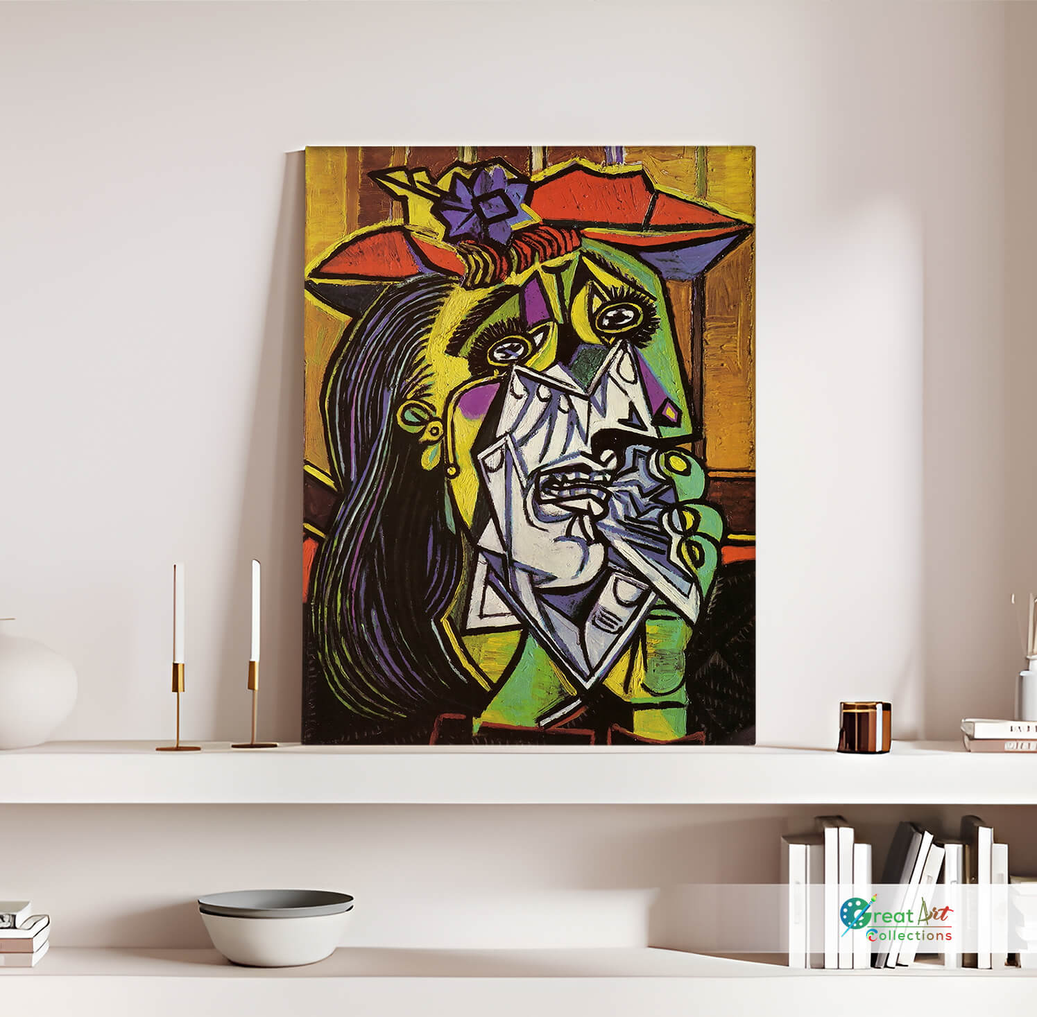 Picasso art The Woman Weeping