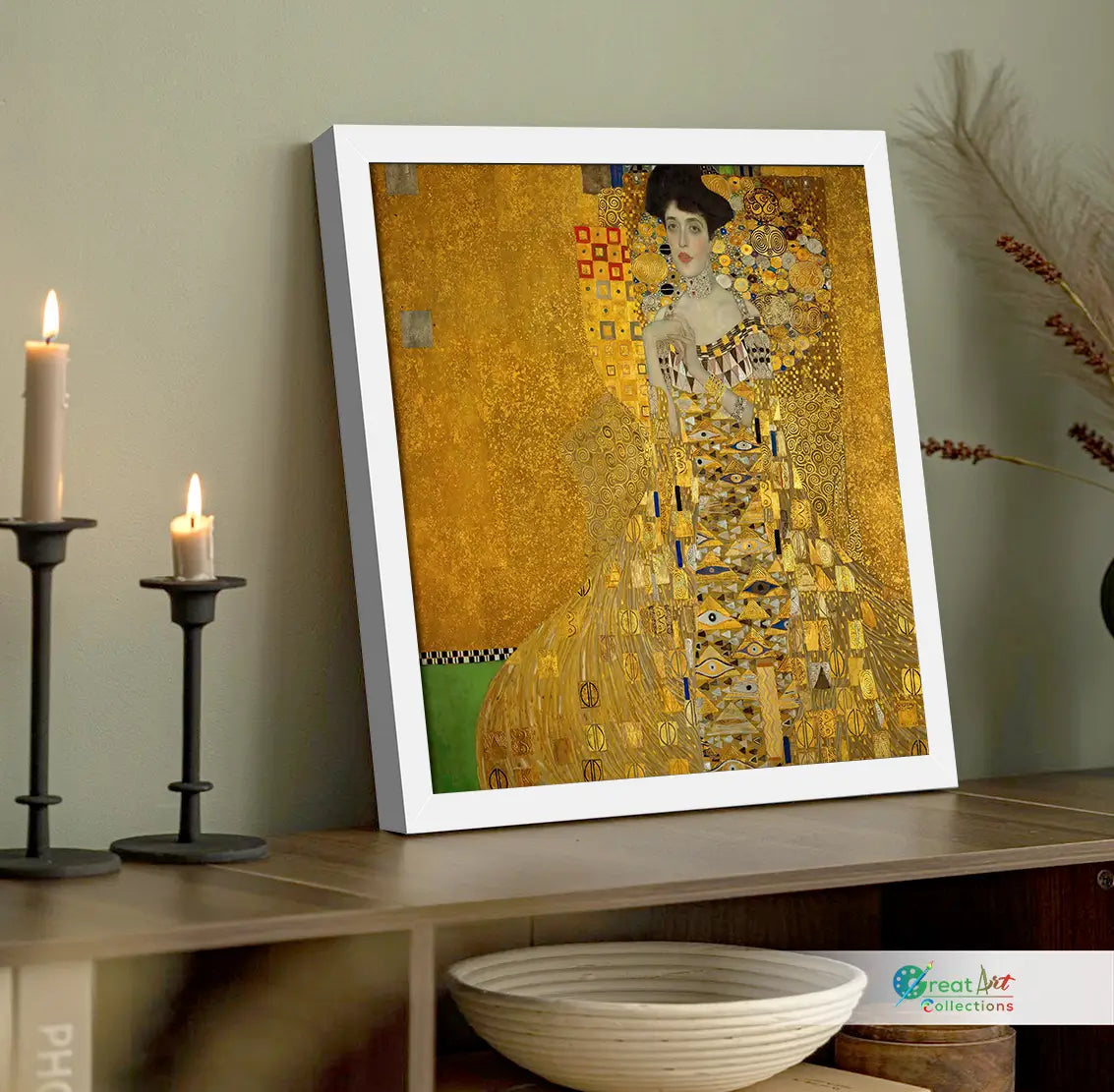 The Woman in Gold print Gustav Klimt painting