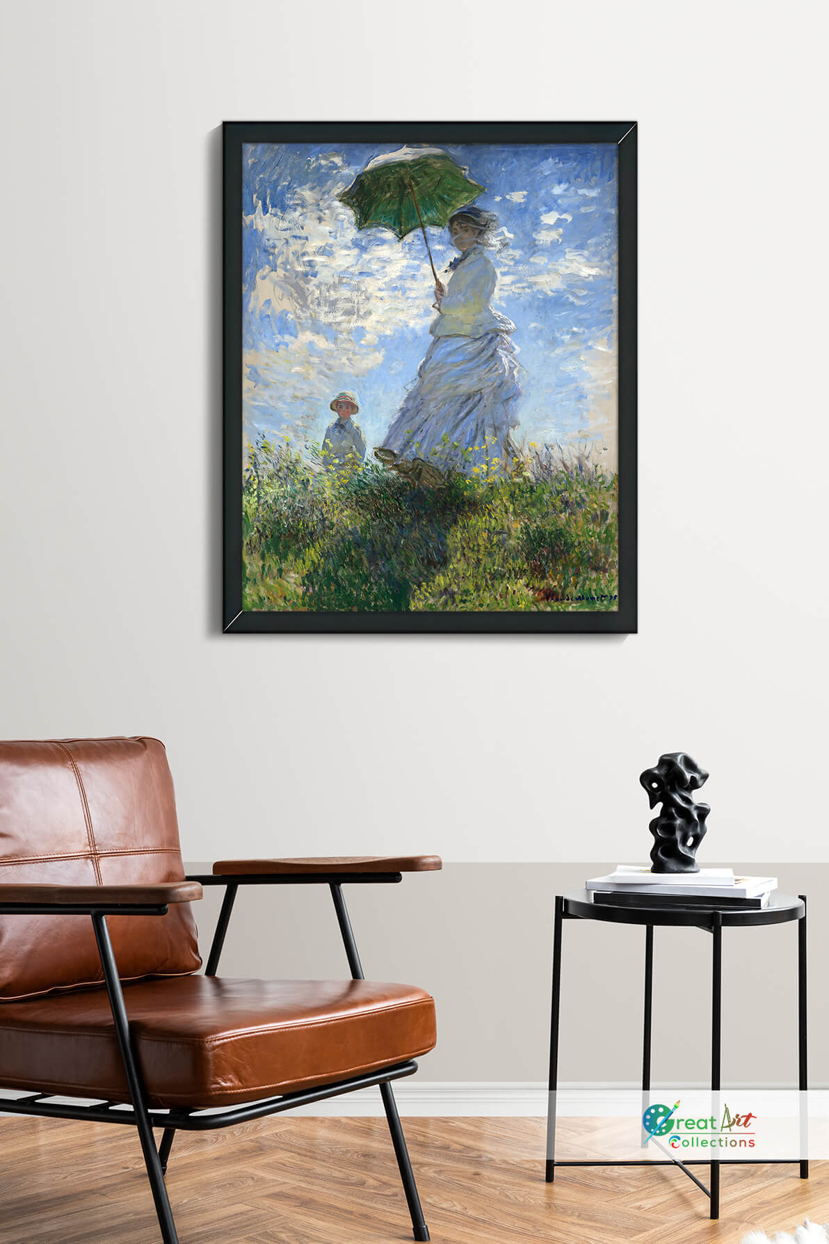 Woman with a Parasol painting download