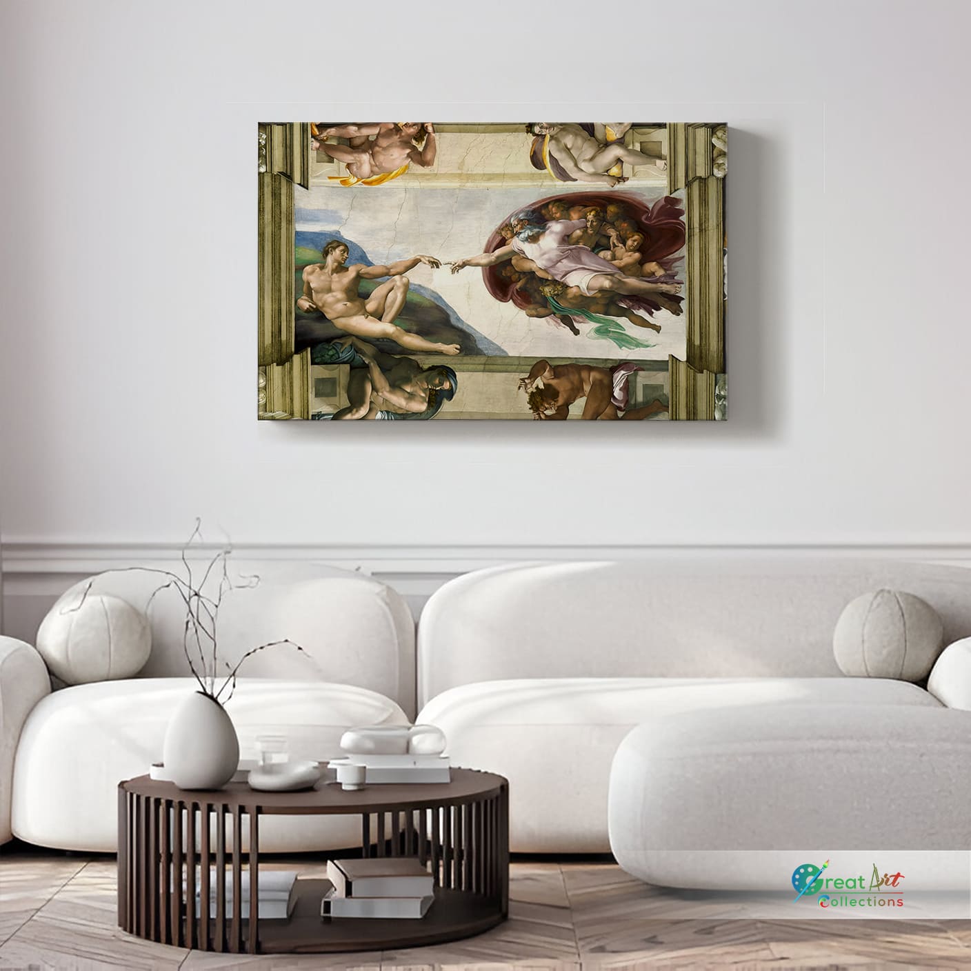 Creation of Adam famous art download