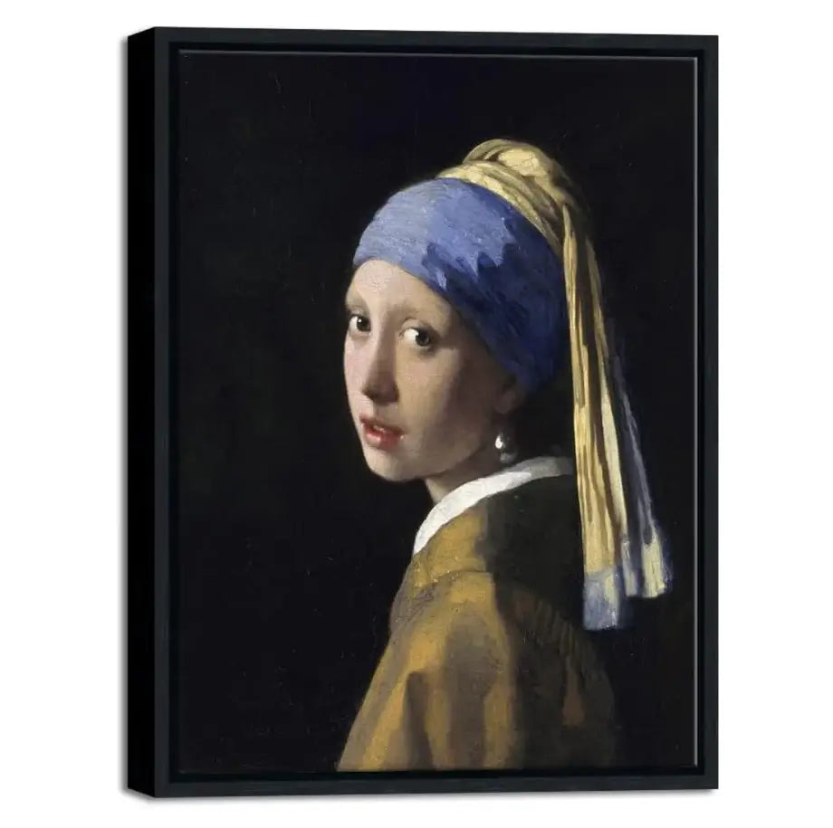 The Girl with a Pearl Earring," Canvas Print