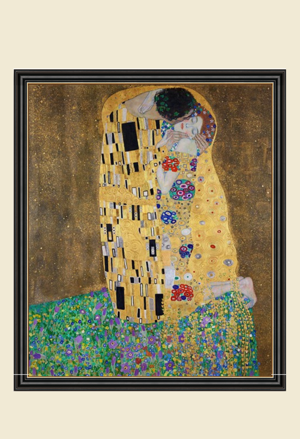 The Kiss Gustav Klimt Famous Art