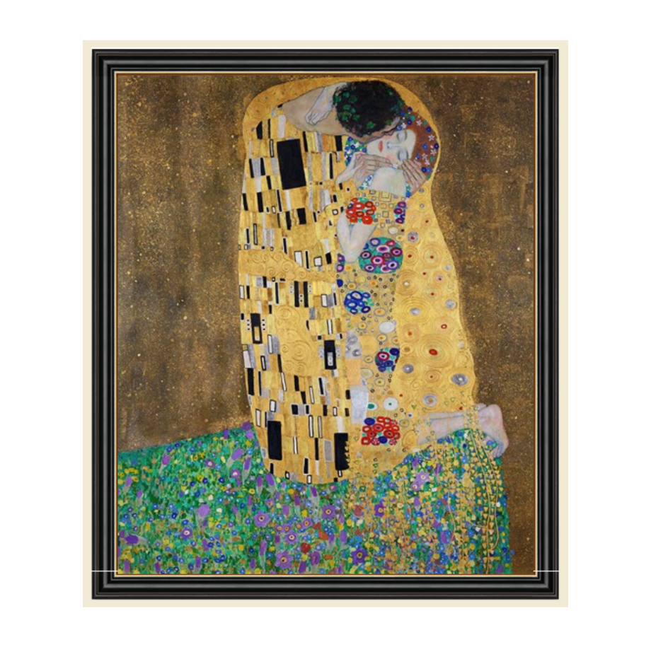 The Kiss Gustav Klimt Famous Art
