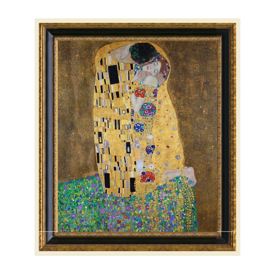 The Kiss Gustav Klimt Famous Art