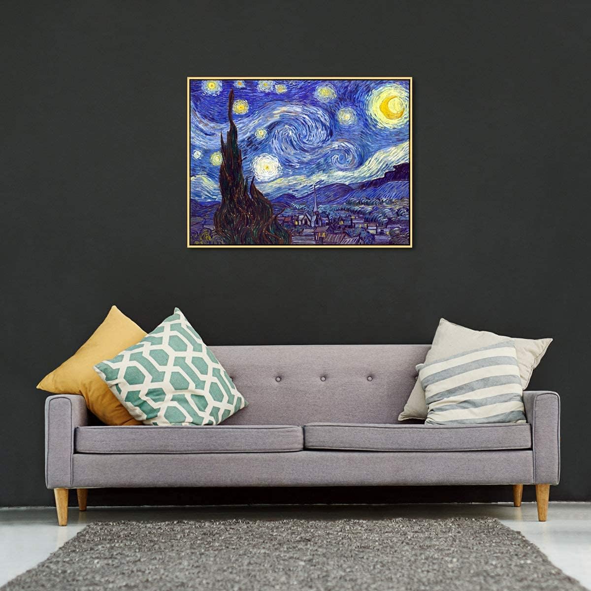 The Starry Night by Vincent Van Gogh