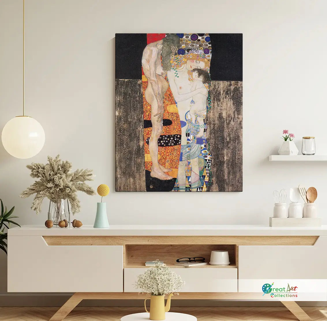 Three Ages of Woman Gustav Klimt paintings