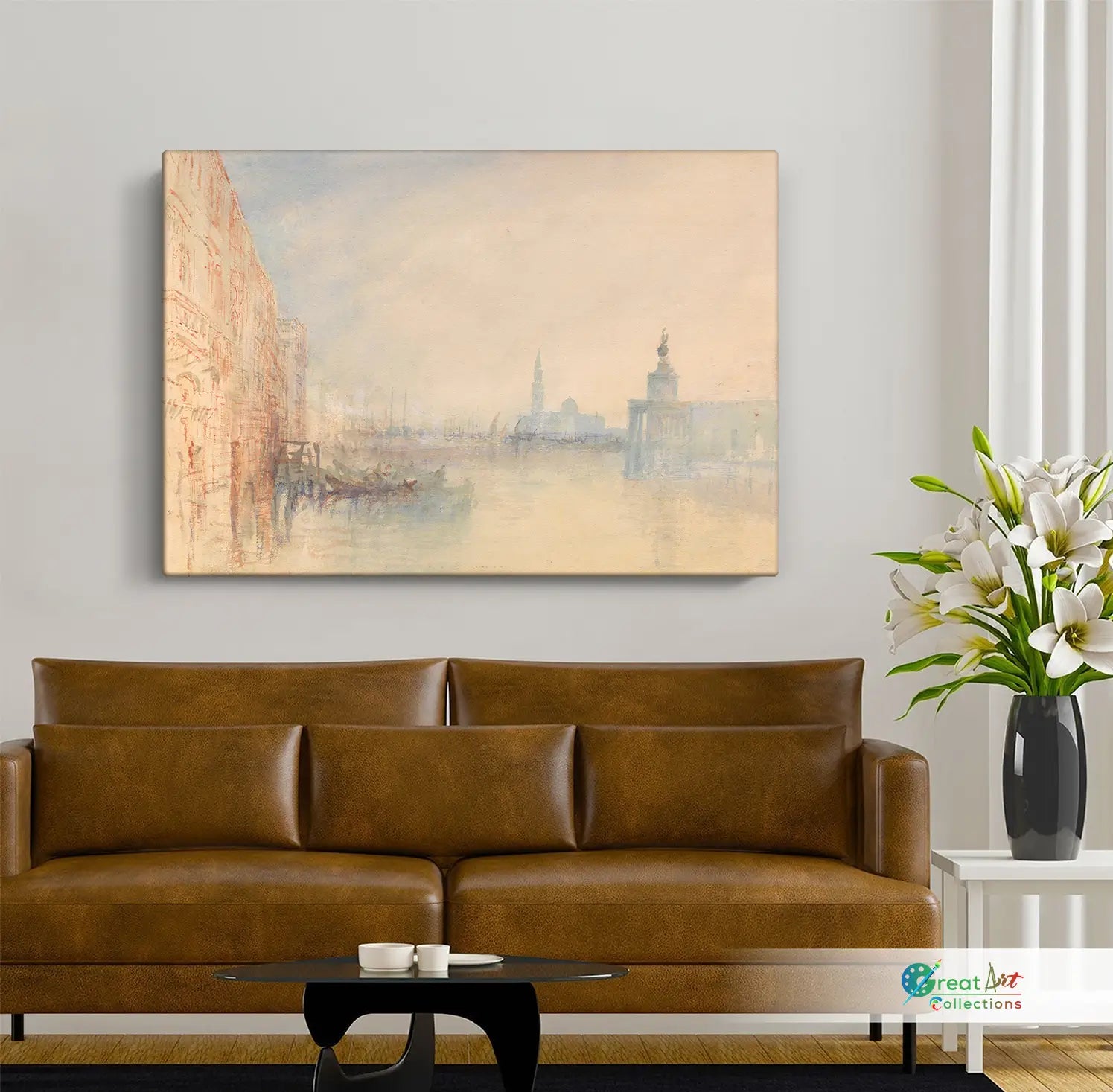 Venice, The Mouth of the Grand Canal pait by JMW Turner