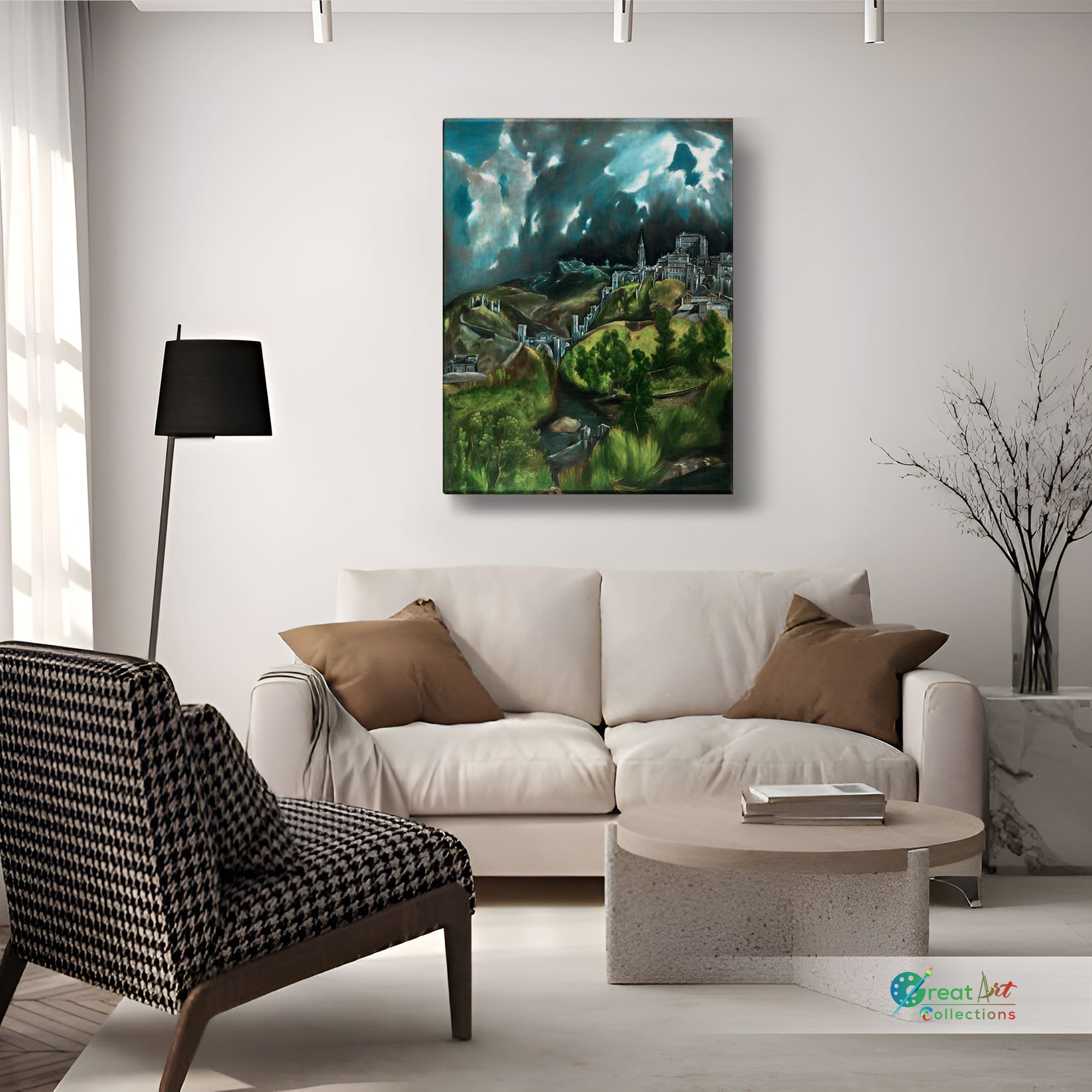 View of Toledo famous art free download