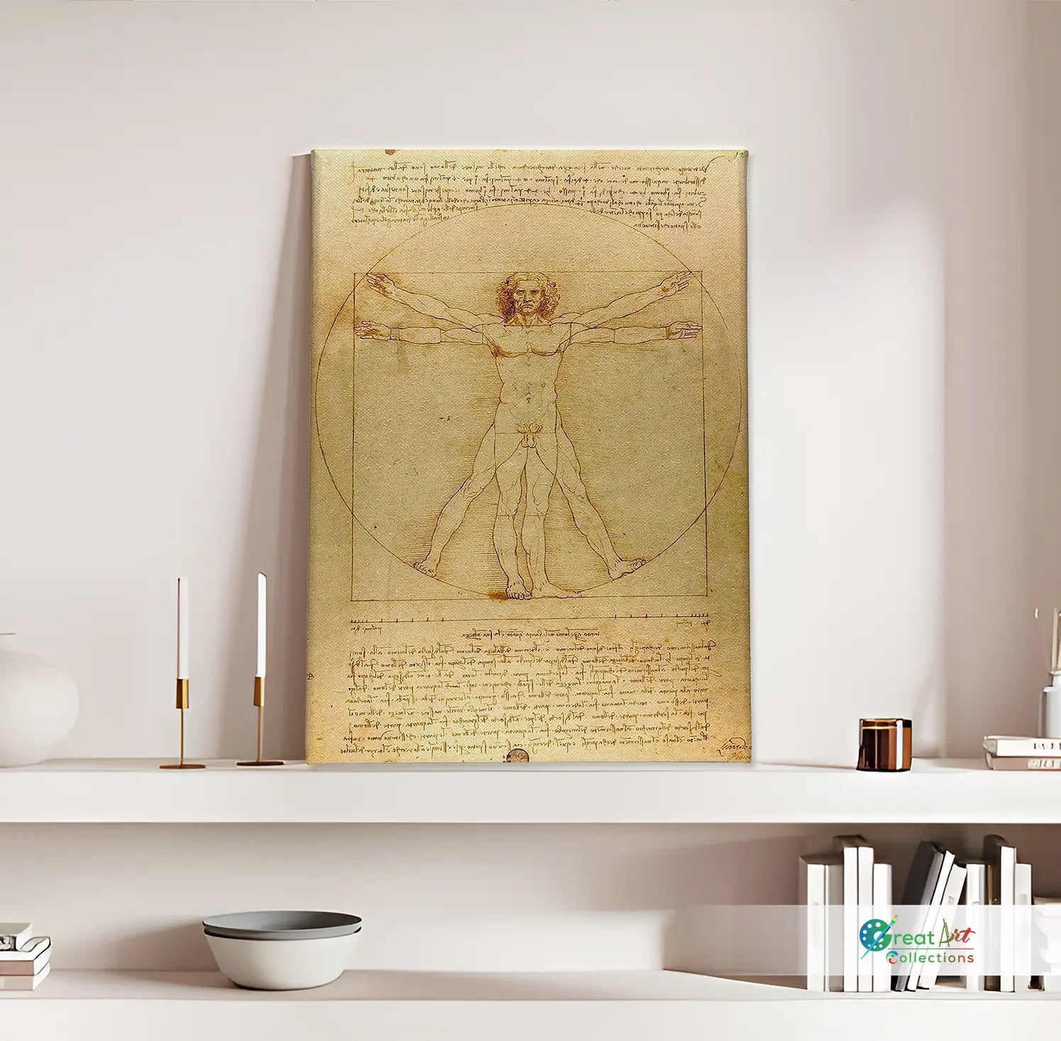 Vitruvian Man art prints