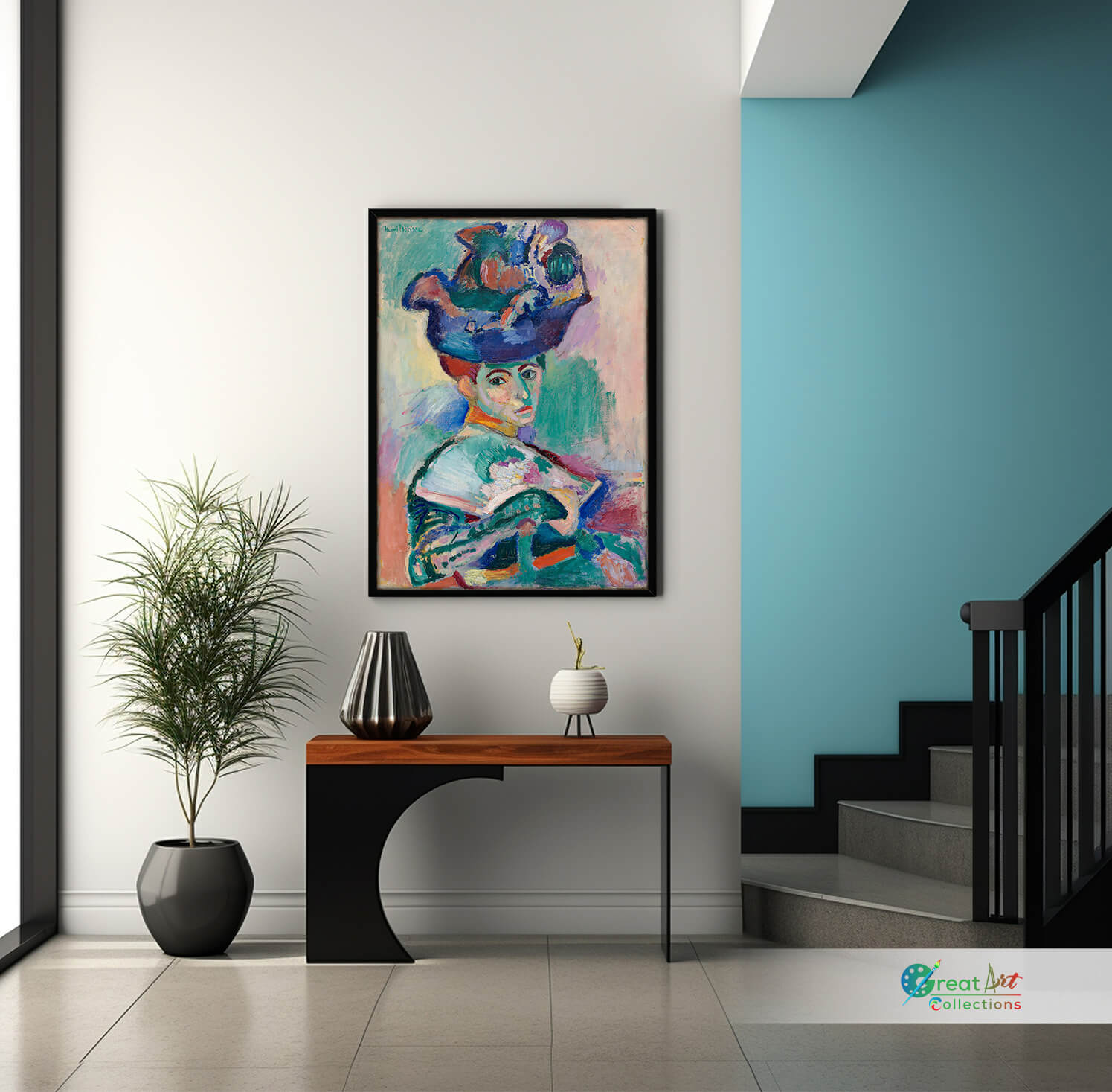 Maisse Woman with a Hat photo print