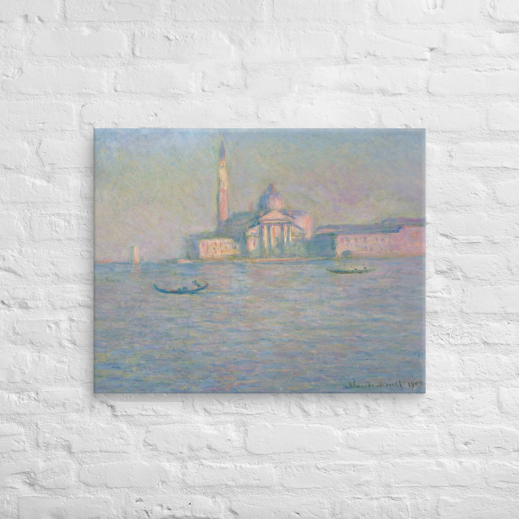 The Church of San Giorgio Maggiore, Venice Art By Claude Monet