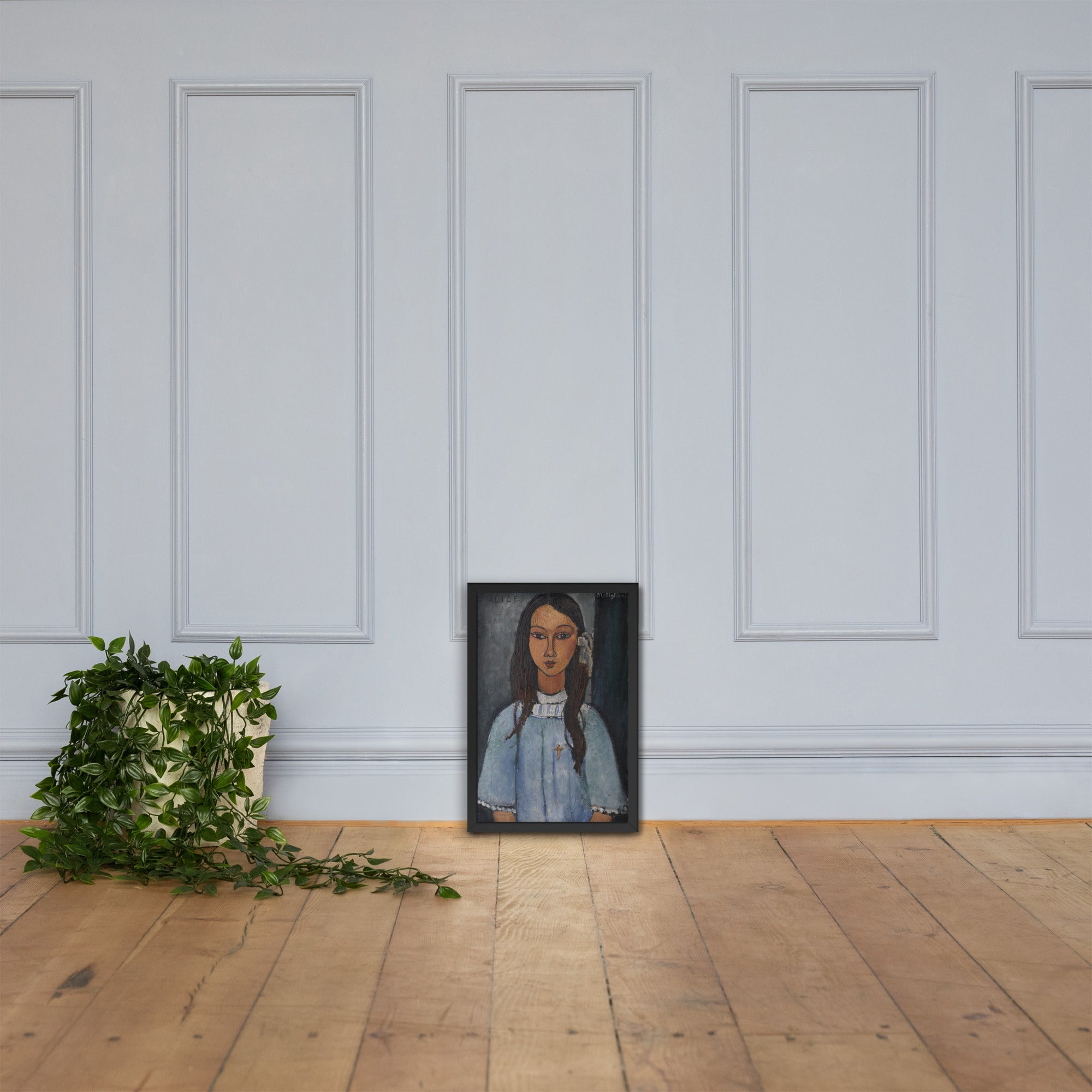 Alice by Amedeo Modigliani Framed Photo Paper Poster Print