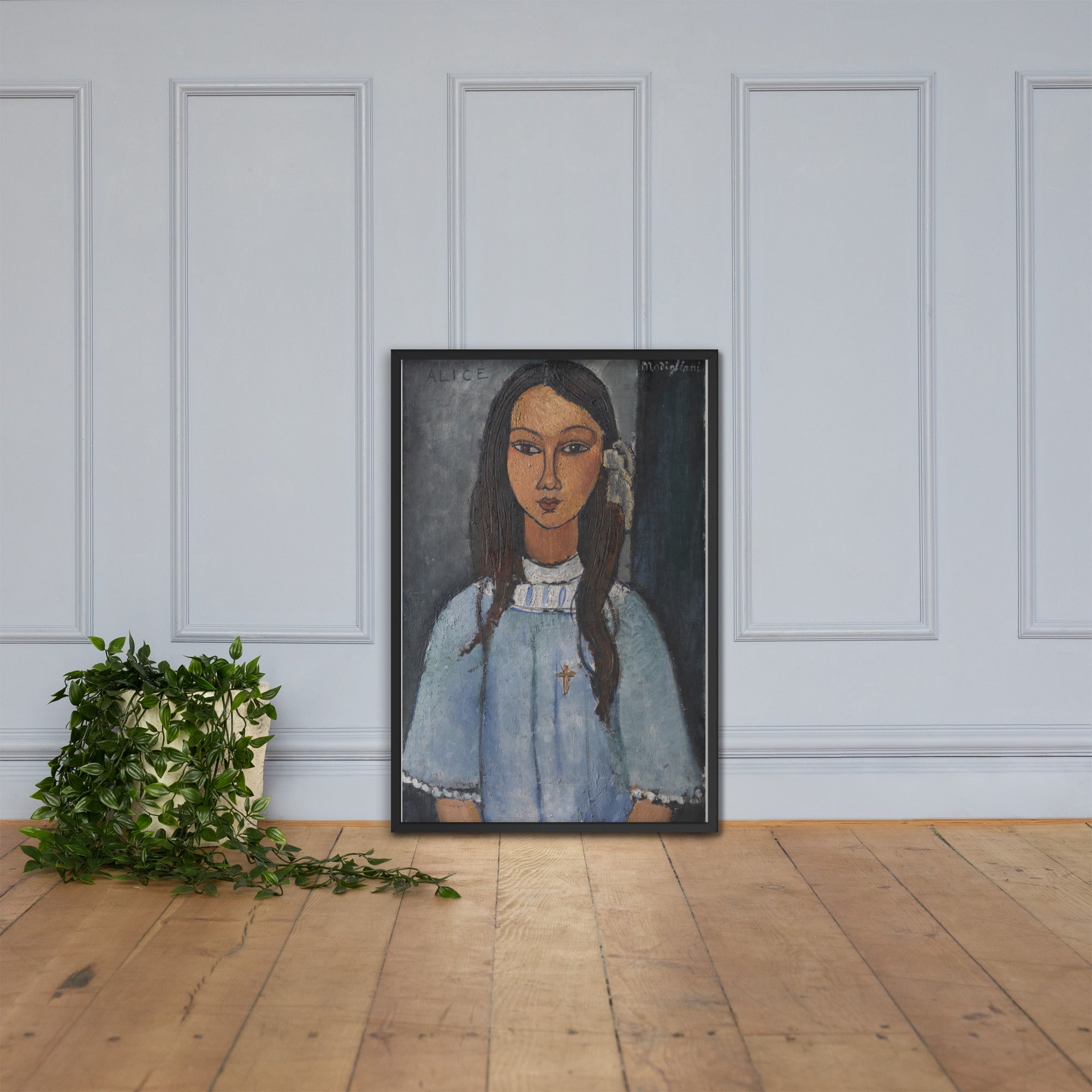 Alice by Amedeo Modigliani Framed Photo Paper Poster Print