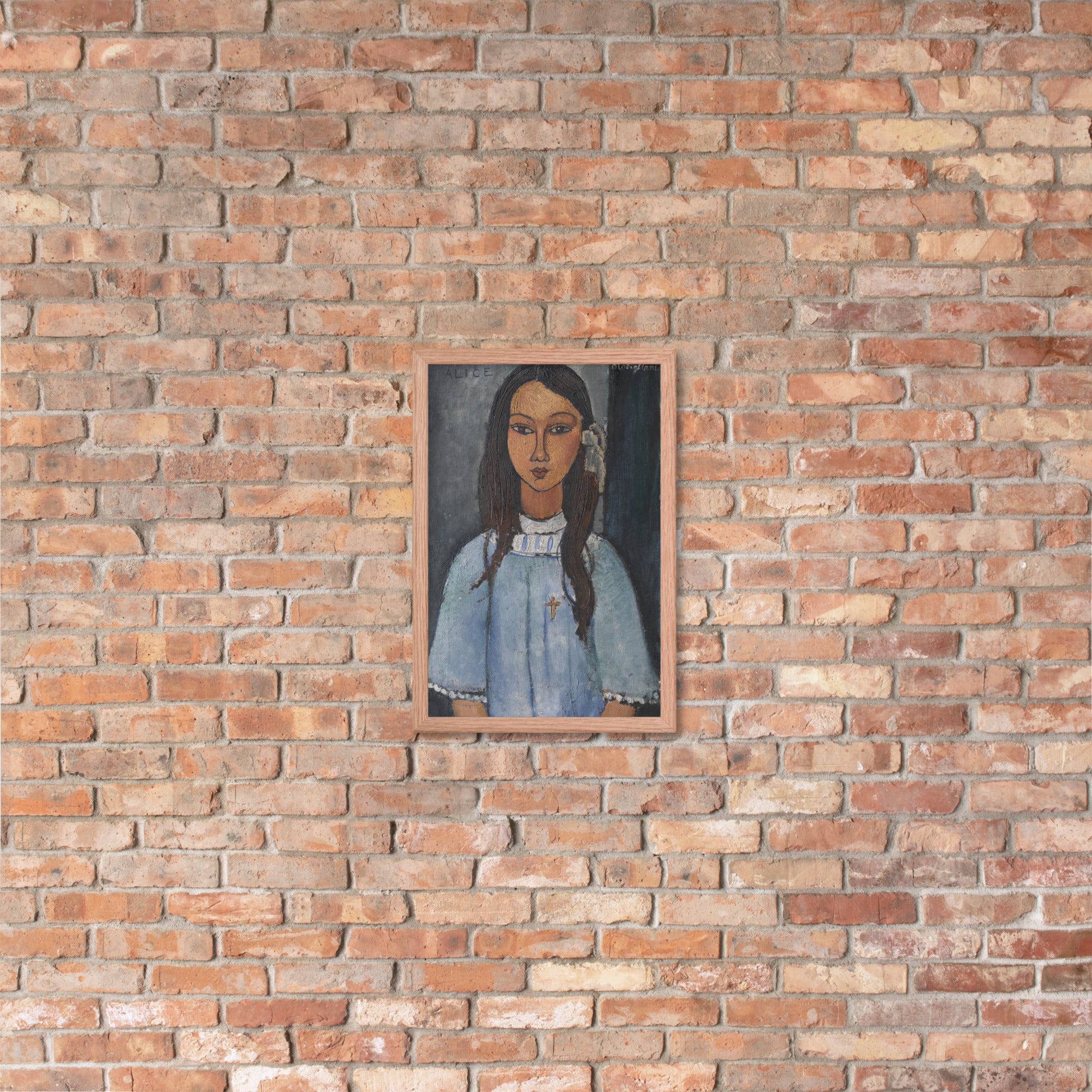 Alice by Amedeo Modigliani Framed Photo Paper Poster Print