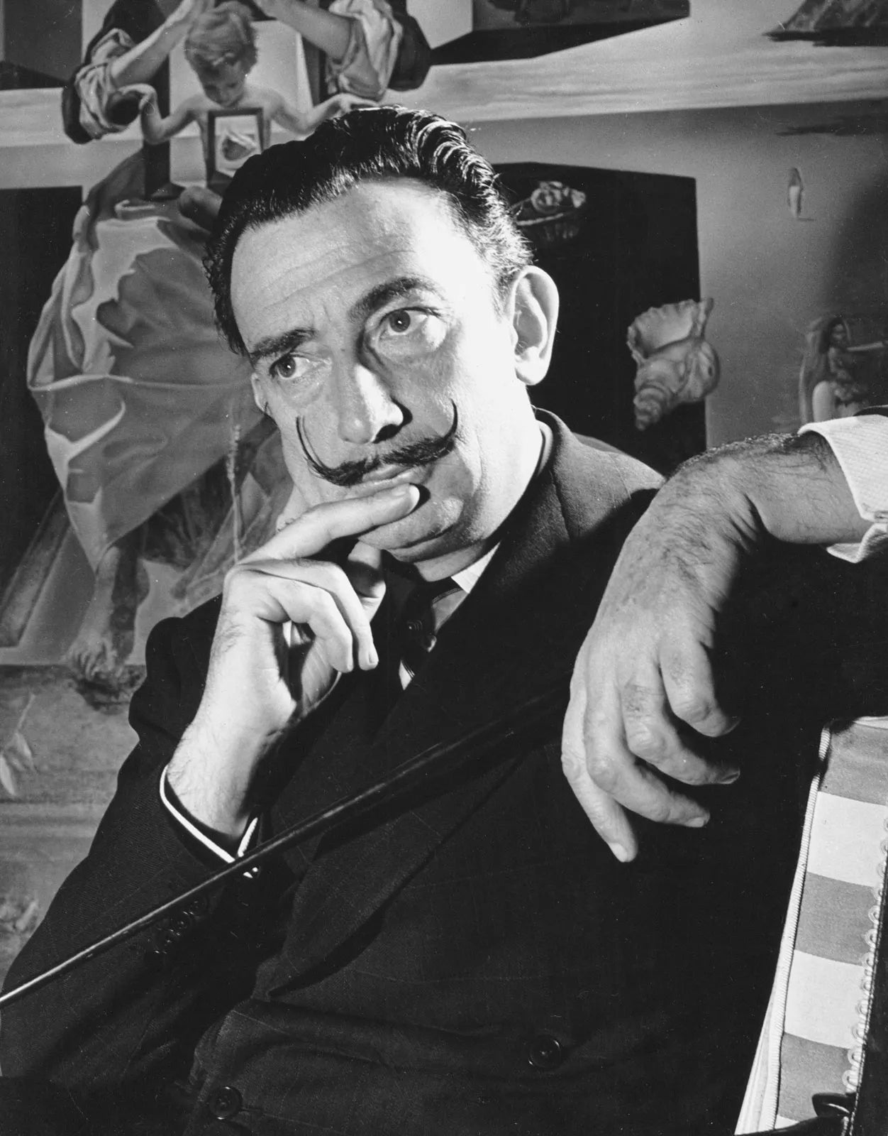 Salvador Dali portrait