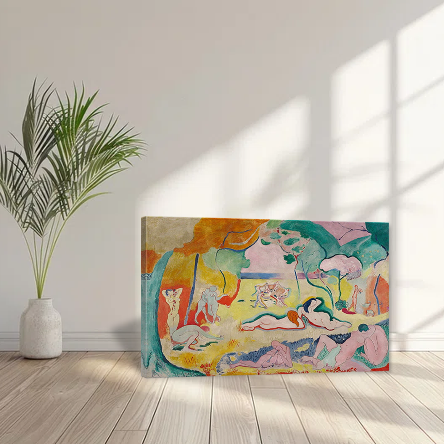 The Joy of Life 1906 Canvas Art Print by Henri Matisse