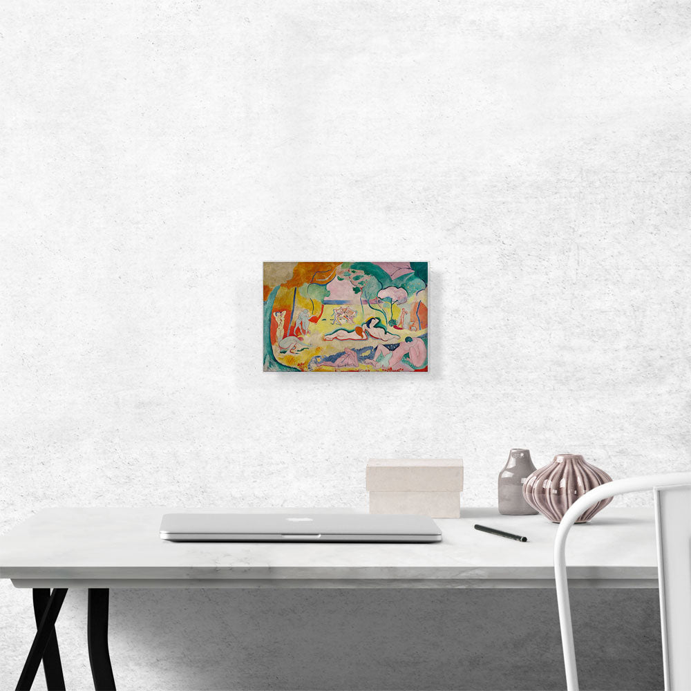 The Joy of Life 1906 Canvas Art Print by Henri Matisse  