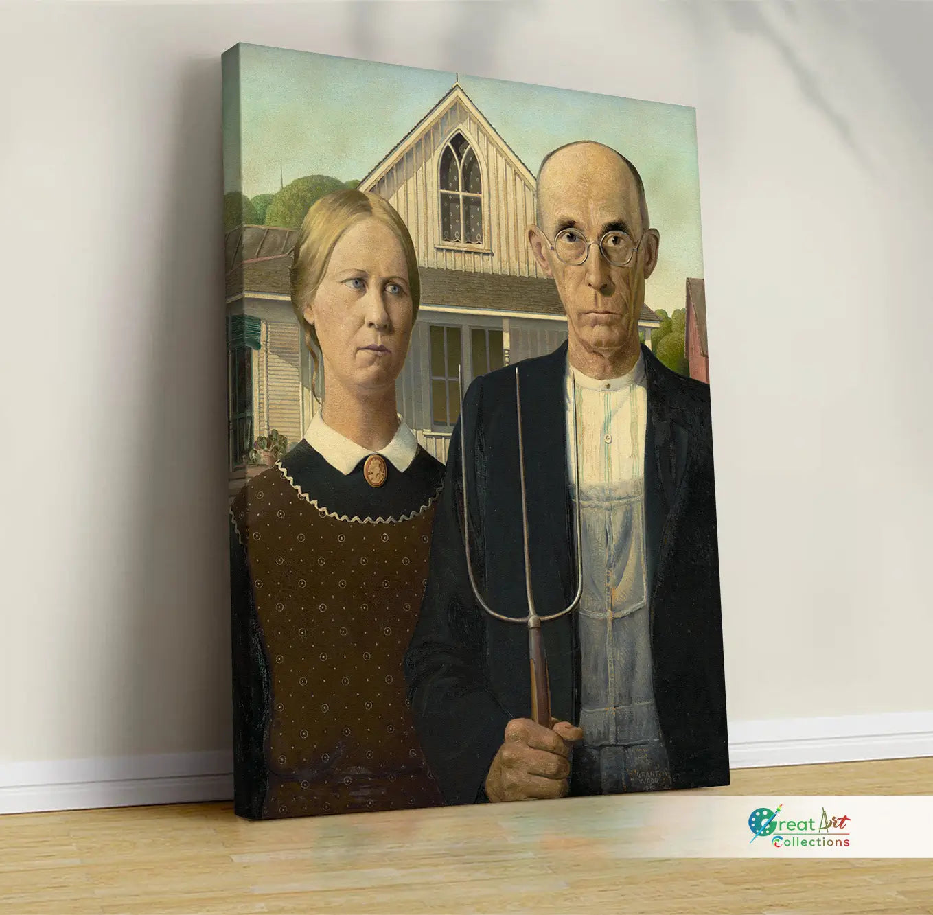 American Gothic Painting
