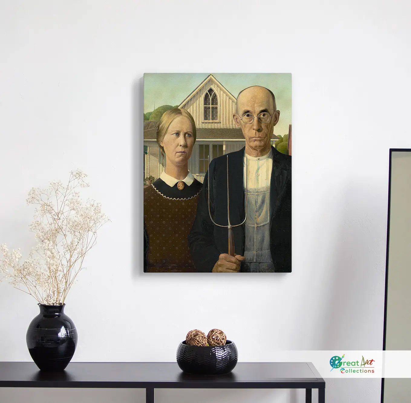 American Gothic Painting
