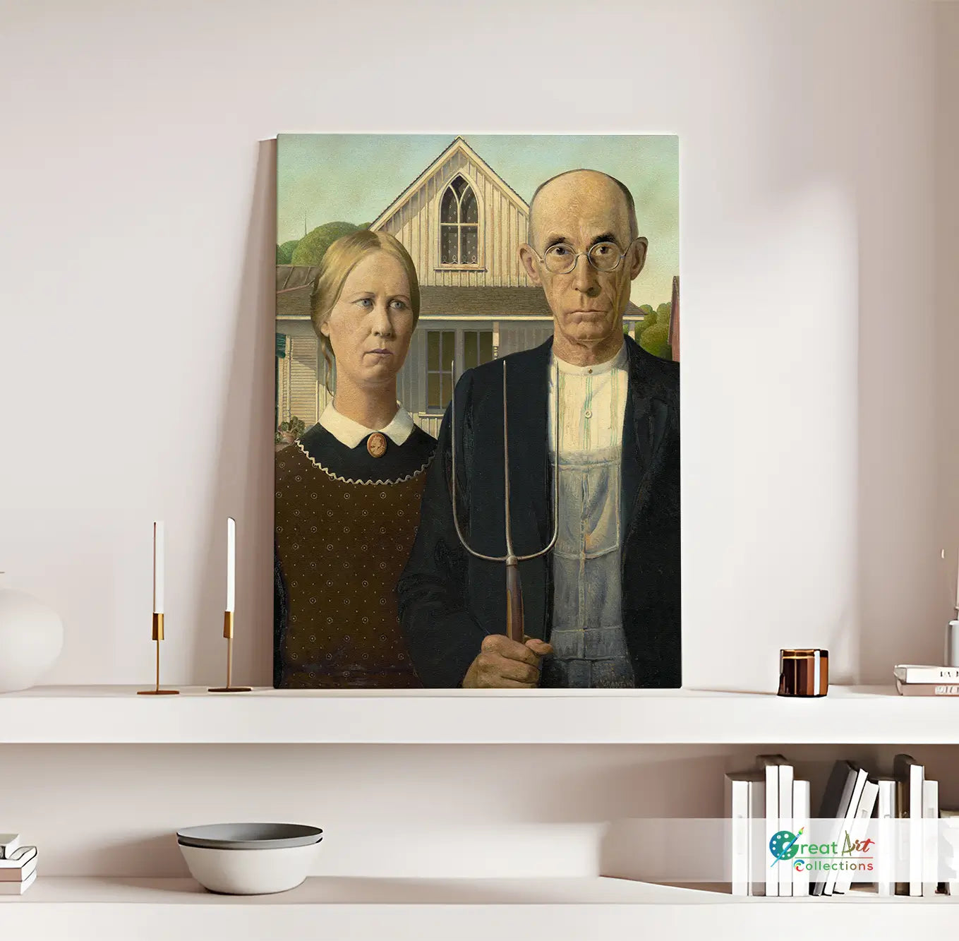 American Gothic Painting