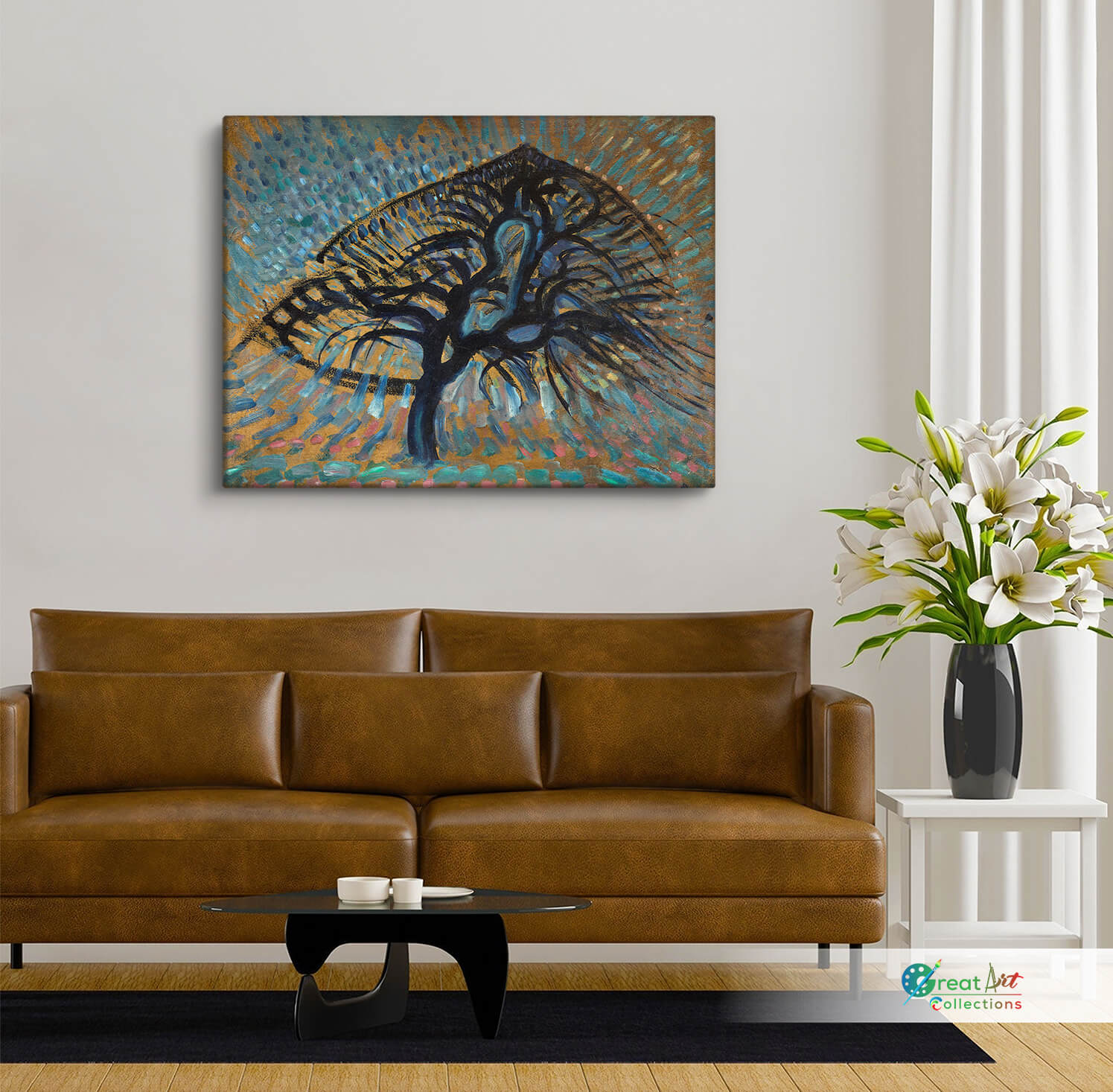 Piet Mondrian canvas print