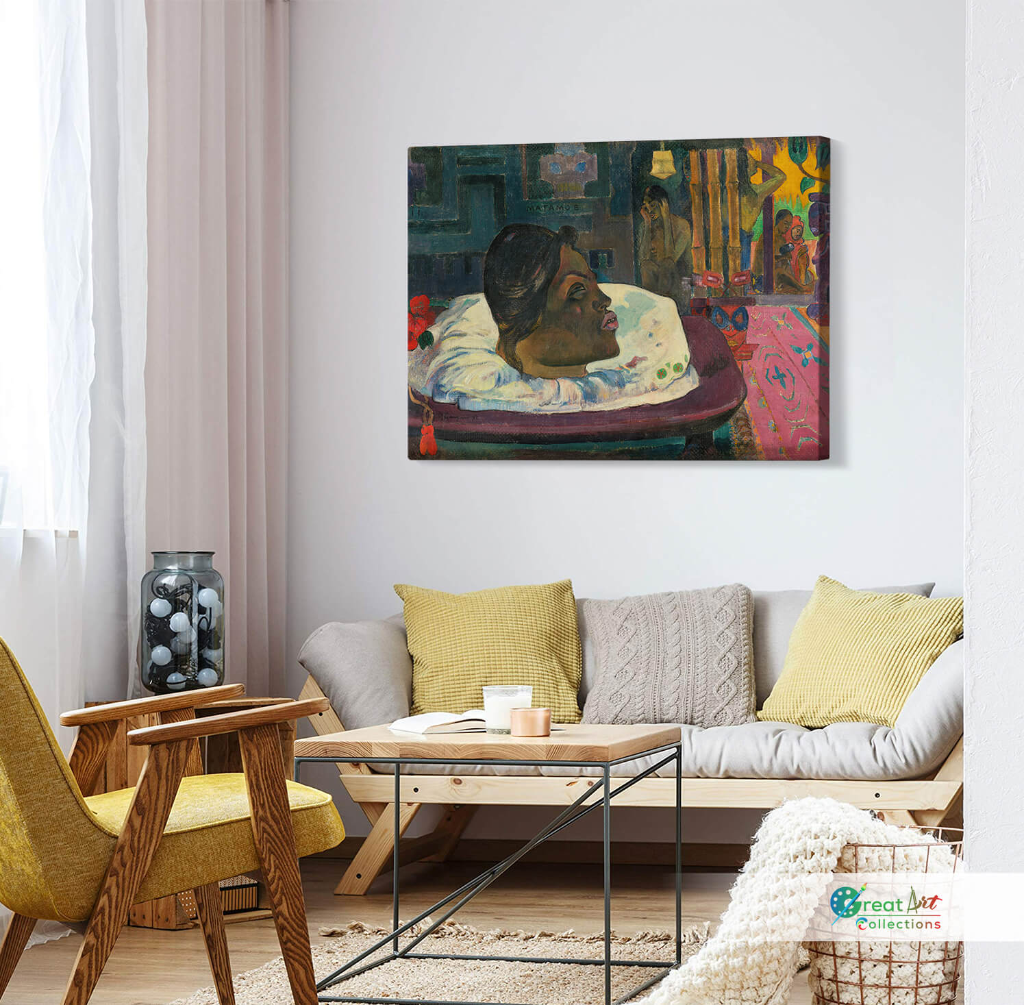 arii matamoe canvas print