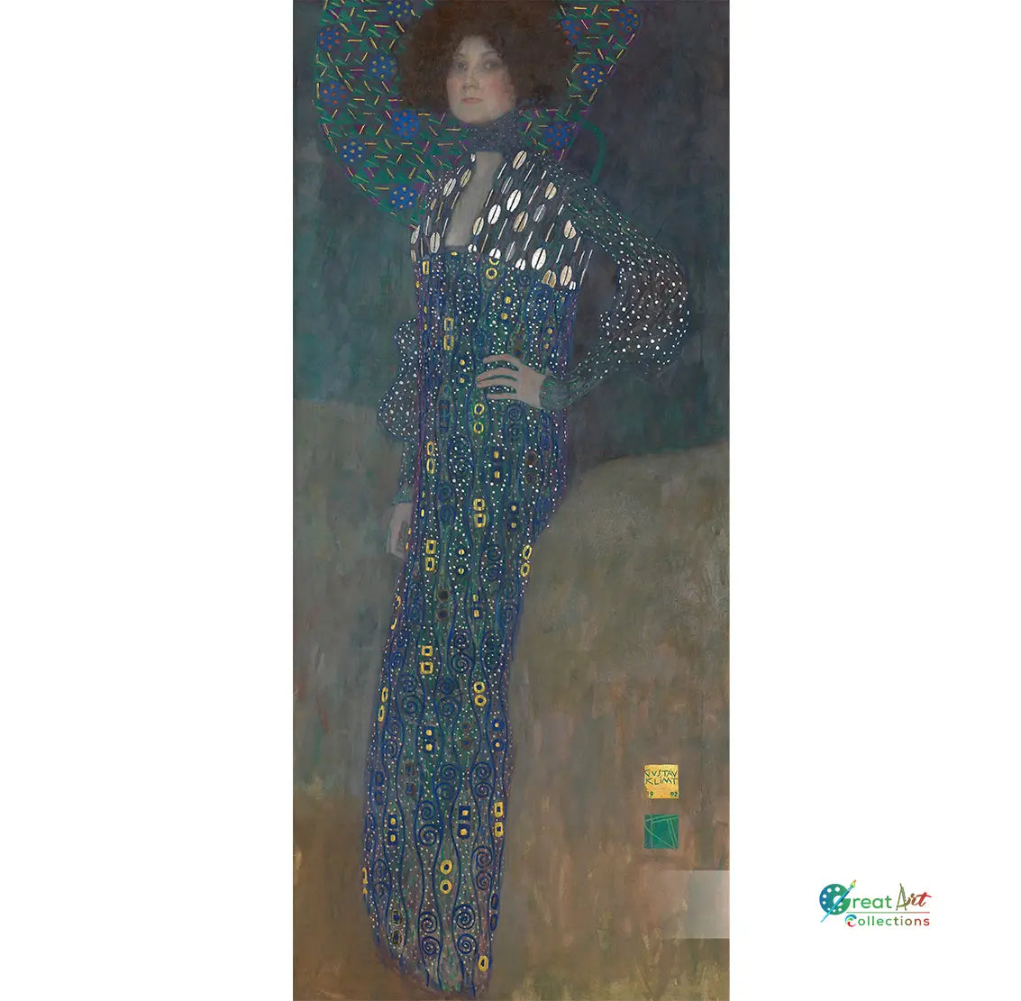Bildnis Emilie Flöge painting