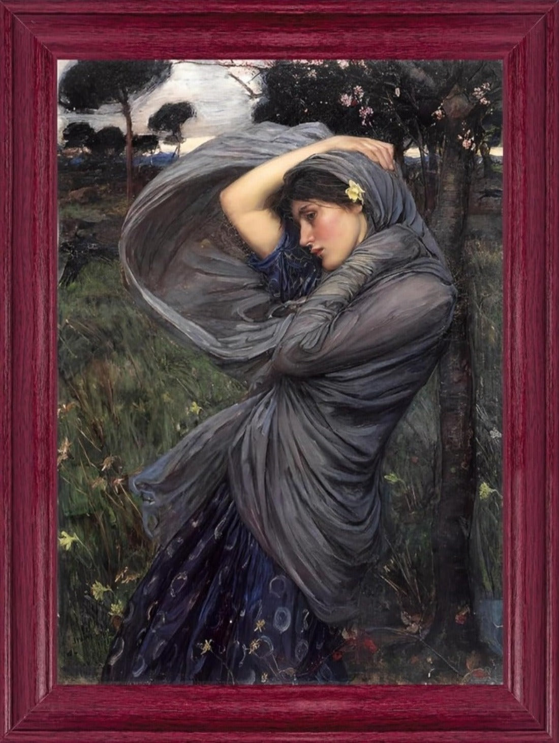 Lost Cabin Boreas by John William Waterhouse