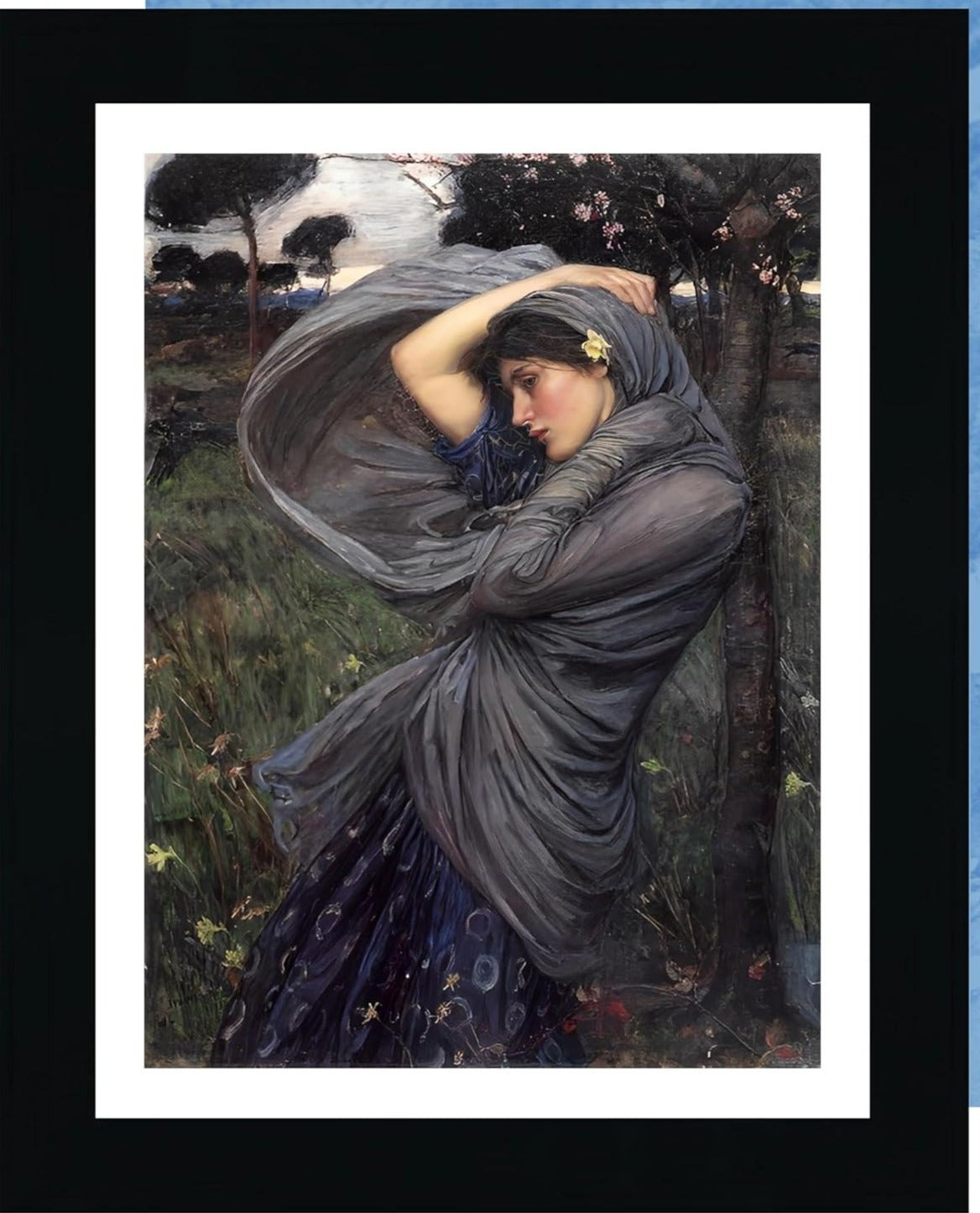 Boreas Art By John William Waterhouse