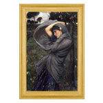 Lost Cabin Boreas Art By John William Waterhouse | Canvas Print in Cherry