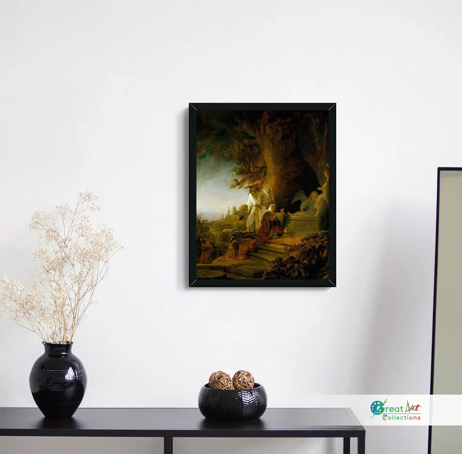 Rembrandt van Rijn Christ and St mary