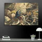 El Greco's Count Orgaz canvas