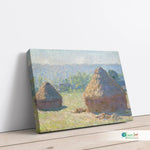 Haystacks, end of Summer painting By Claude Monet artworks 1