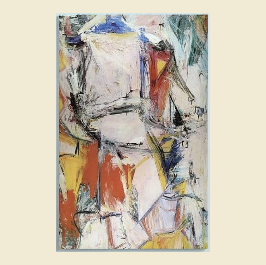 Interchange by Willem De Kooning Stretched Canvas