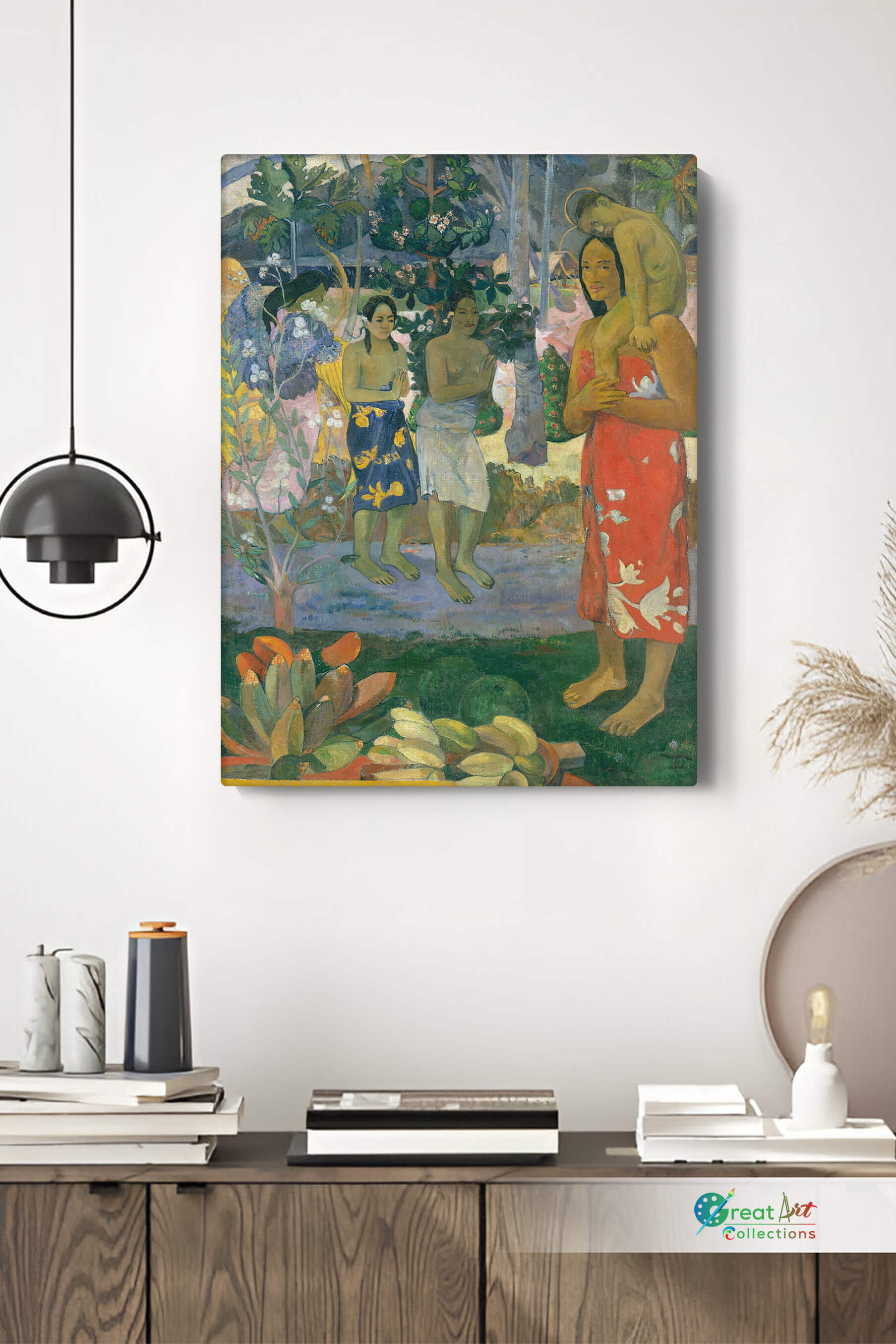 la orana maria canvas print