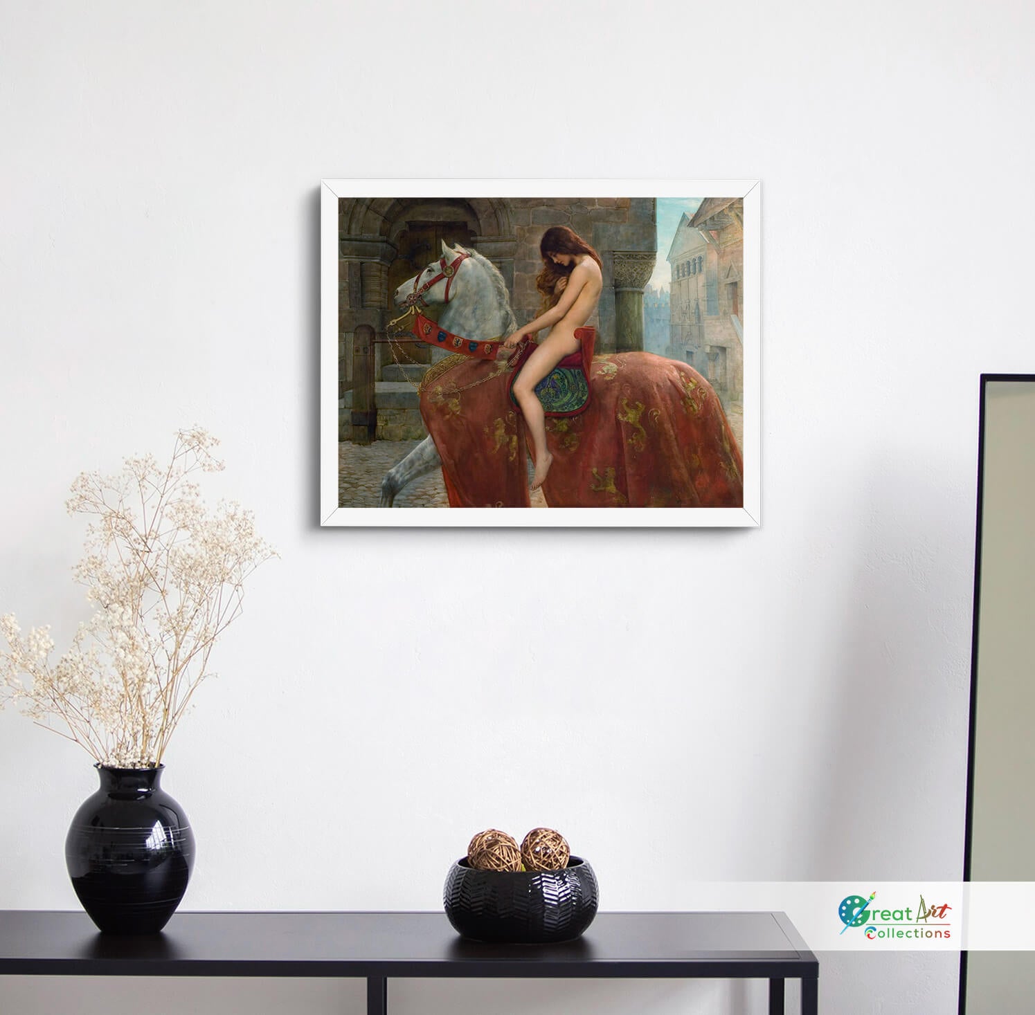 Lady godiva painting