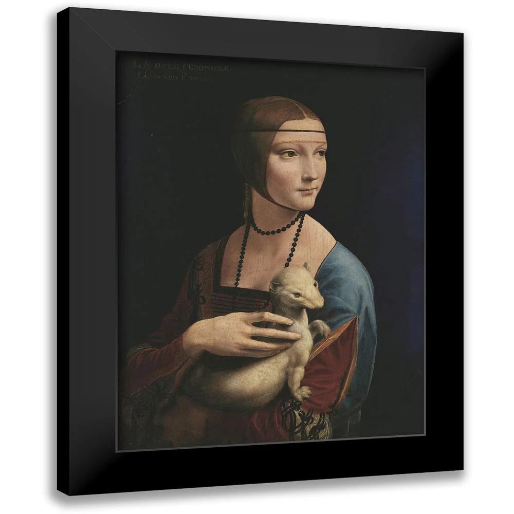 Lady with an Ermine art by Leonardo Da Vinci