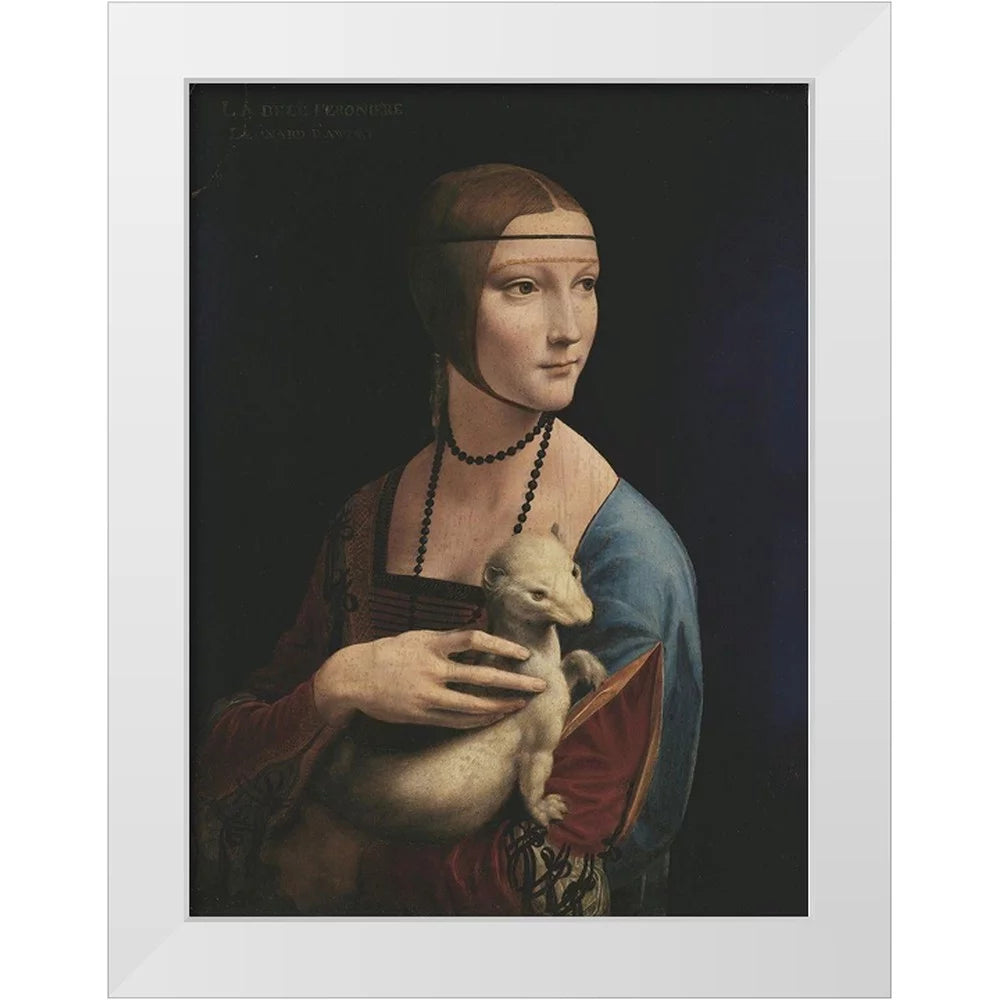 Lady with an Ermine art by Leonardo Da Vinci