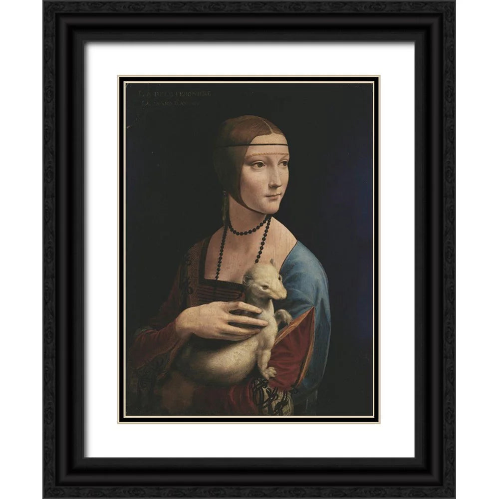 Lady with an Ermine art by Leonardo Da Vinci