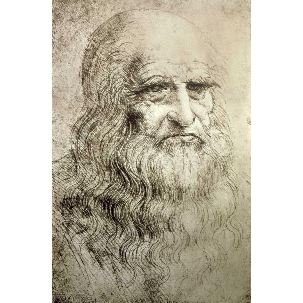 Leonardo Da Vinci "Self-Portrait"